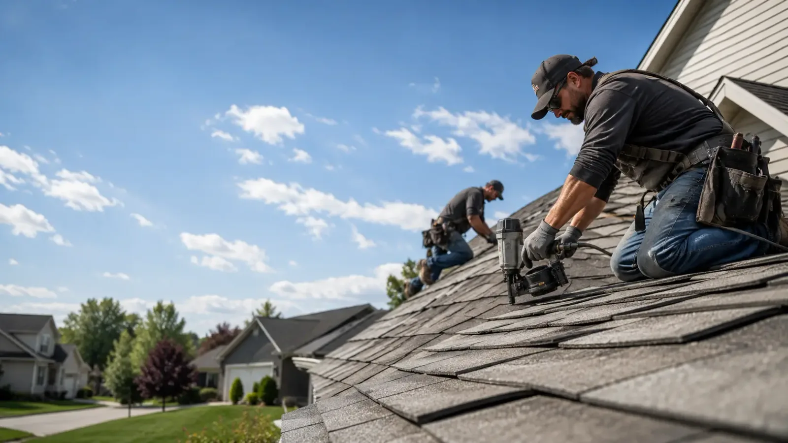 Storm Damage Roof Repair in Marion, MS near me